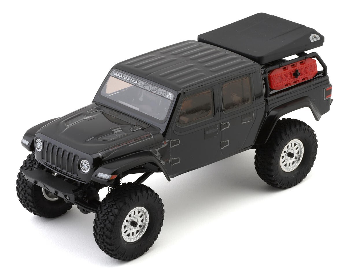 Axial 1/24 SCX24 Jeep JT Gladiator 4WD Crawler Brushed RTR Black