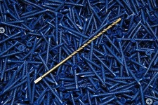 (2,500) Phillips Flat Head 3/16 x 2-1/4 Concrete Screws Tapcons + 3 Bits BULK