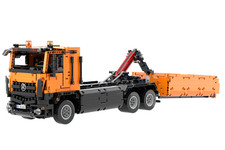 Bauanleitung Technic Arocs Abrollcontainertru...