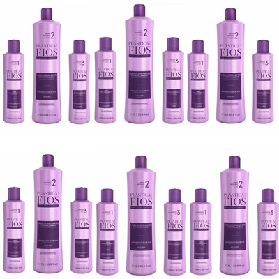 Set 6x Cadiveu Plastica dos Fios Glätteisen Brasilianisches Keratin 3...