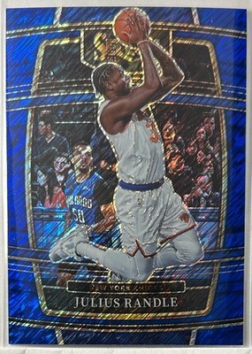 2021-22 Select #88 Julius Randle Blue Shimmer Prizms New York Knicks