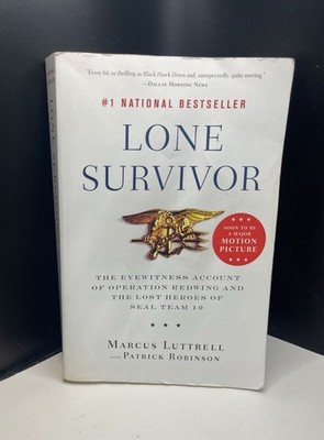 Lone Survivor Marcus Luttrell PB Operation Redwing NAVY SEAL True Story