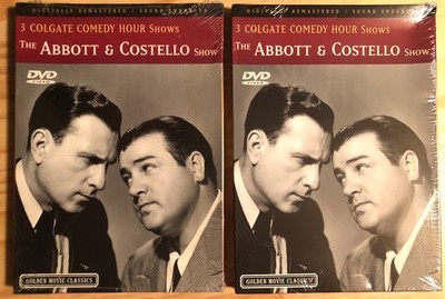ABBOTT & COSTELLO: Colgate Comedy Hour   2-DVD Bundle Same DVD | Factory Sealed