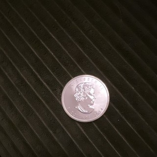 Kanada Maple Leaf 2014 5 Dollars 1 oz Silbermünze 0 9999 Feinsilber