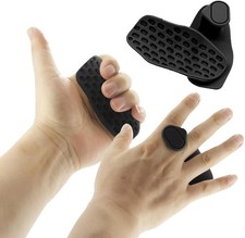 Silicone Weight Lifting Grips Anti Slip Gym Bar Grip Pull Up Deadlift Training