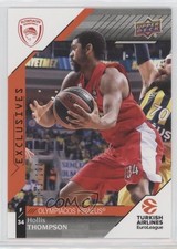 2017-18 Upper Deck Euroleague Exclusives 53/100 Hollis Thompson #38 0a2