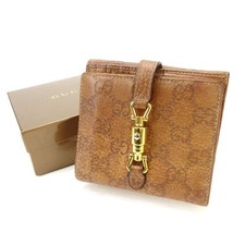GUCCI Bifold Wallet Brown Women Authentic secondhand