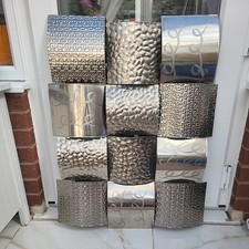 Metal large WALL ART Hanging Home Decor - H83 x L 65cm