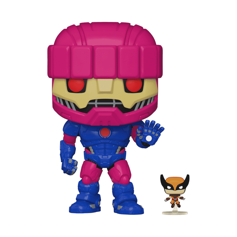 Funko Pop! Jumbo Marvel: X-Men - Sentinel with Wolverine #1054 PX