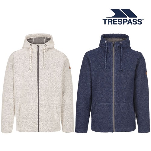 Trespass Mens Hoodie Long Sleeve with 2 Pockets Scawton - 第 1/15 張圖片
