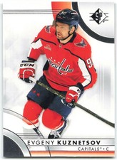 2023-24 SP Hockey #62 Evgeny Kuznetsov Washington Capitals