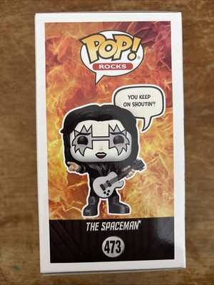 Funko Pop! Rocks: Kiss-The Catman - Figura in Vinile da Collezione - Idea Regalo - Merchandising Ufficiale - Giocattoli per Bambini e Adulti - Music Fans - Figura da Collezione e da