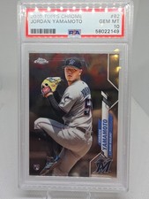 2020 Topps Chrome - Jordan Yamamoto #82 Refractor (RC)