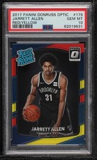 2017 Donruss Optic Rated Rookie Mega Box Red & Yellow Jarrett Allen PSA 10 02au