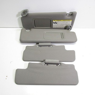 2003-2009 Toyota 4runner Sunvisor Driver Passenger LH RH Set OEM Gray 