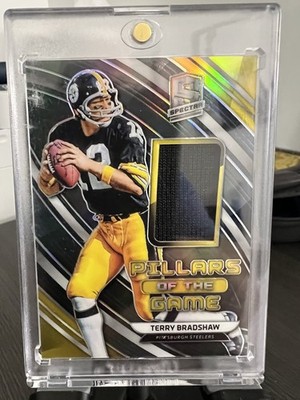 TERRY BRADSHAW 2019 Spectra Pillars of the Game 58/199 #PG-19 (MEM)