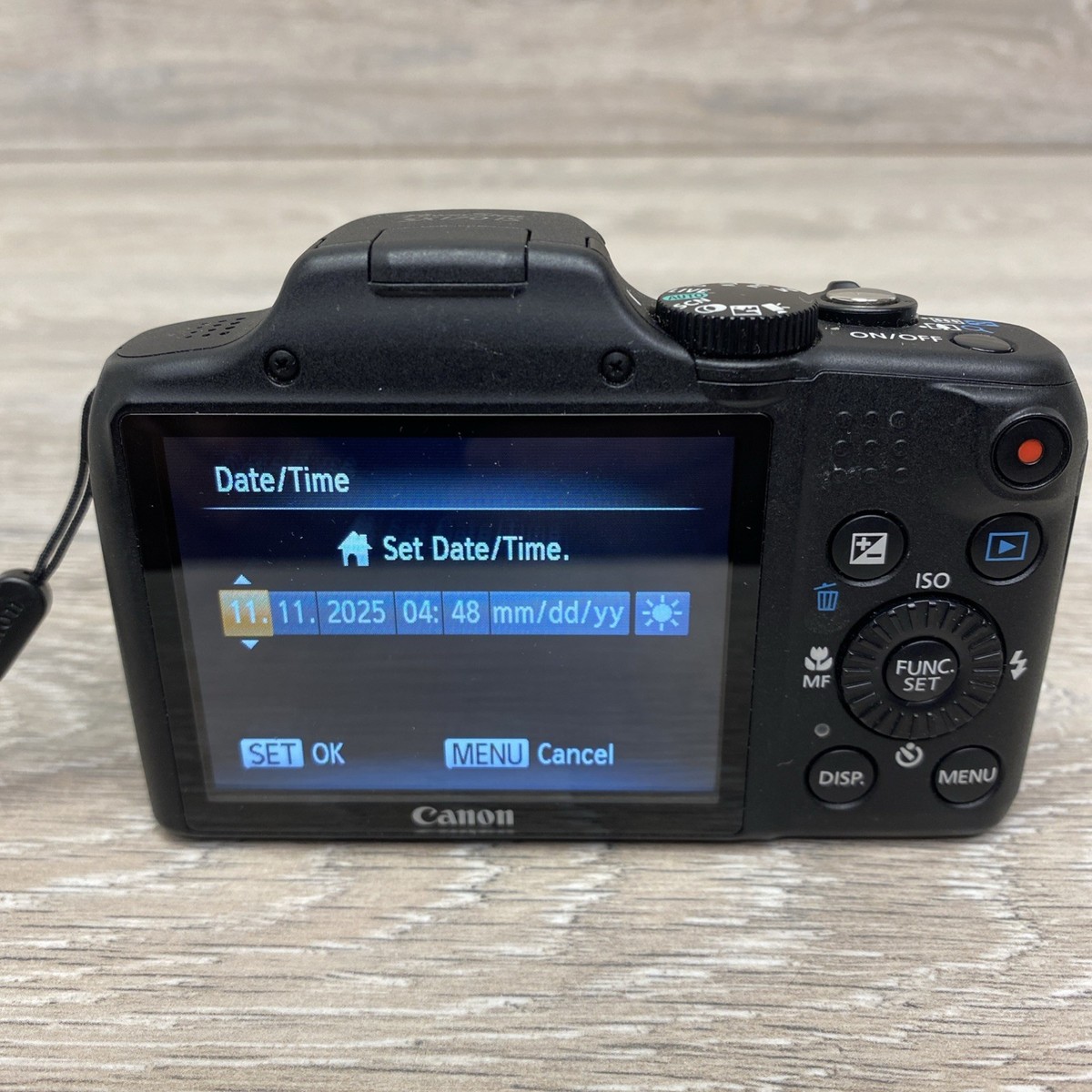 Canon Power Shot SX170 IS Digital Camera 16 MP No Memory Card No