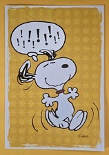 Peanuts "Snoopy" Greeting Card  Envelope 4.5x6.5" .