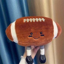 Cute Plush Football Toy Soft Stuffed Animal Kids Gift Home Decor 20cm