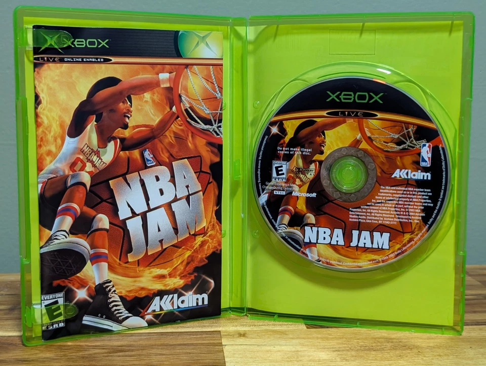 NBA JAM (Microsoft Xbox, 2003) ➡️CIB Complete - Tested - Near Mint 📀! - Image 4 of 4