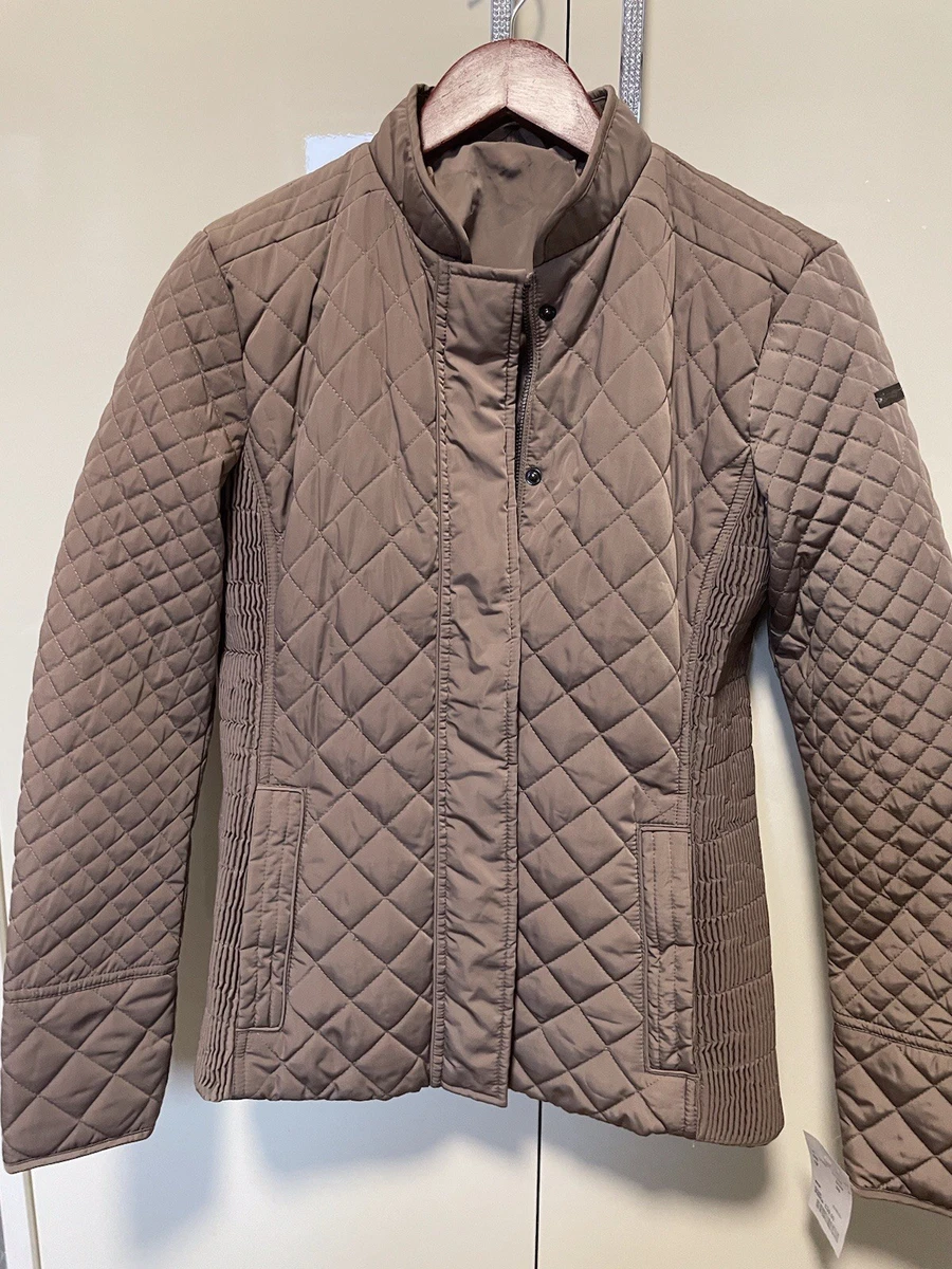 adidas Training - Veste courte en maille à fermeture éclair - Taupe