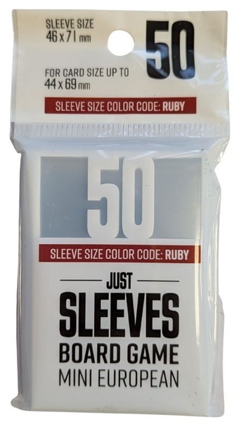 Gamegenic Just Sleeves - Mini European (50)-image