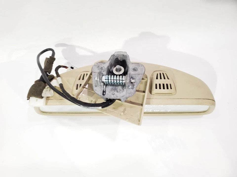 2013 2017 Mercedes CLS550 OEM Rear View Mirror Beige e11026530 - Image 2 of 4