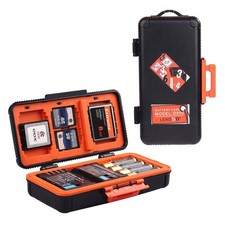 Camera Battery Memory Card Case Memory Card Hard Protector Case Water-Resista...