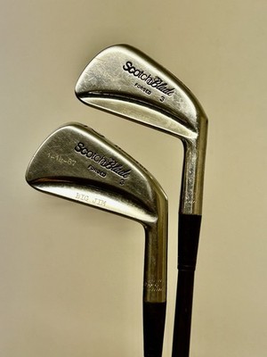 Vintage Powerbilt Scotch Blade 1 & 2 Eisen / Rechtshänder / Graphitschäfte 
