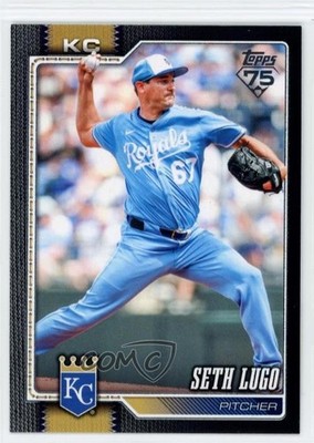 2026 Topps Series 2 Black 37/75 Seth Lugo #638 1d01