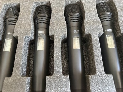 TXS-646 Empfänger mit 4 St. IMG Stageline TXS-606HT Funkmikrofone