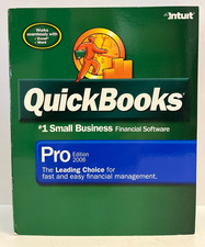Intuit QuickBooks PRO 2006 Edition - Includes Box, Book, Disc, Code