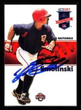 Historic Autographs Retrograph Auto 2008 TriStar Jake Smolinski Nationals