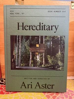 HEREDITARY SCREENPLAY BOOK Ari Aster A24 HARDCOVER