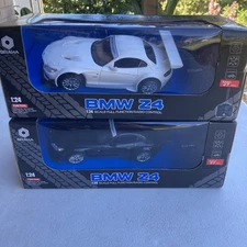 BRAHA R/C BMW Z4 1:24 SCALE White, Black NIB