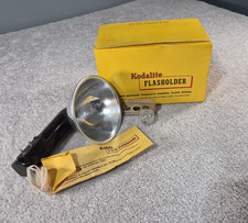 Vintage Kodak Kodalite Flasholder kit with box manual bulb Brownie Hawkeye Prop