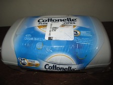 Cottonelle Flushable Wipes 42 Count SEALED with Reusable Dispenser/box
