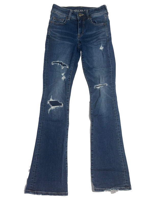 American Eagle size 2 regular super stretch jegging kick boot