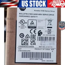 NEW Sealed AB 2198-E4004-ERS Kinetix 5100 Servo Drive 2198E4004ERS US Free Tax