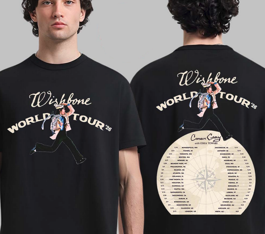Conan Gray 2026 Wishbone World Tour NA UK Europe Australia Dates