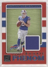2017 Panini Donruss Rookie Phenom Jerseys Nathan Peterman #35 0e28