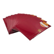50 Certificate Covers Great Papers Red Linen Finish & Gold Foil Accents