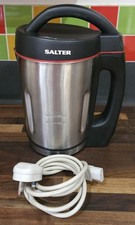 Salter Digital Soup Smoothie Maker 1.6L Stainless Steel Jug 5 Settings 900W