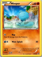 Wooper 38/98 Common Ancient Origins Pokemon Near Mint