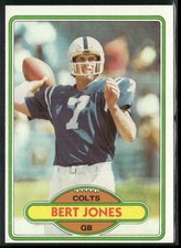 1980 Topps #45 Bert Jones