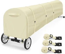 Swimming Pool Solar Reel Cover  22Ft Heavy Duty Waterproof Pool Solar Blank...