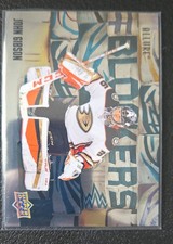 2022-23 Upper Deck Allure - Blockers John Gibson #BL-21