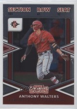 2020 Panini Elite Extra Edition College Tickets Anthony Walters #CT-AN 3a1