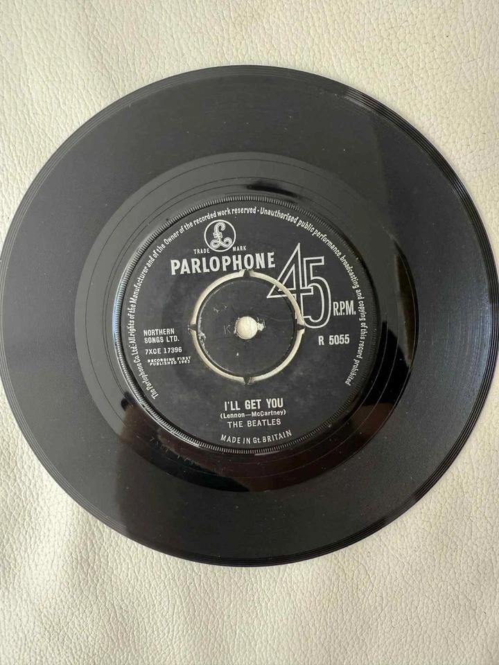 The Beatles - She Loves You / I'll Get You  7" Single 1963 (VG-) ´ - Bild 3 von 4