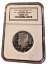 2001-S Silver Kennedy Half Dollar Proof NGC PF69 Ultra Cameo